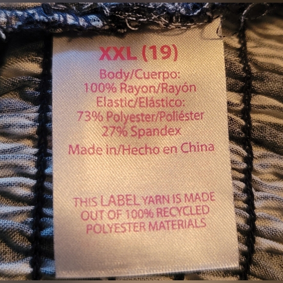 NOBO Juniors XXL (19) Spring Striped Top & Maxi Skirt Navy White - Picture 11 of 14